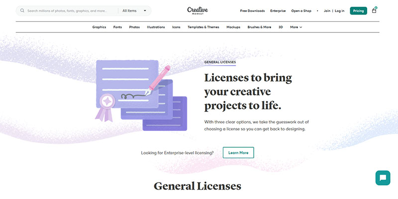Creative Market Review: Pricing, Features, Pros And Cons