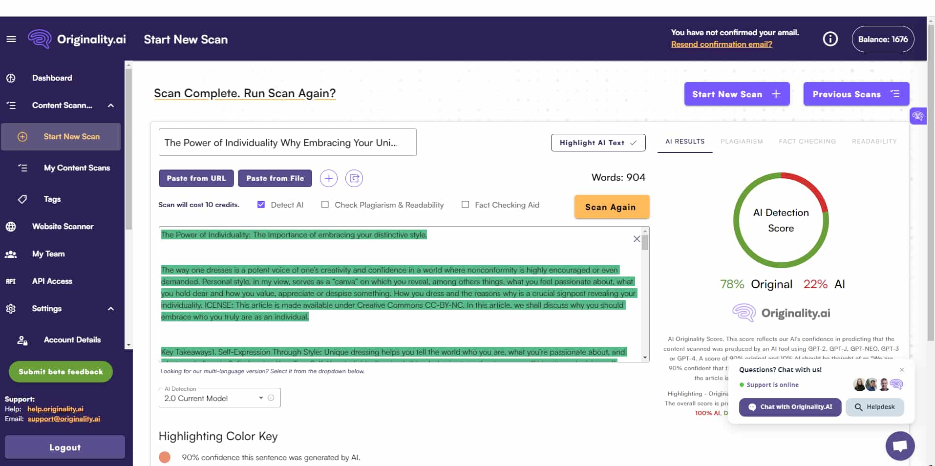 StealthWriter AI Review - Does it Beat the Detectors? – Originality.AI