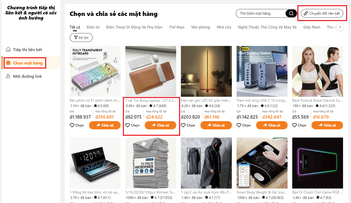 2 cách kiếm tiền từ Temu Affiliate Việt Nam